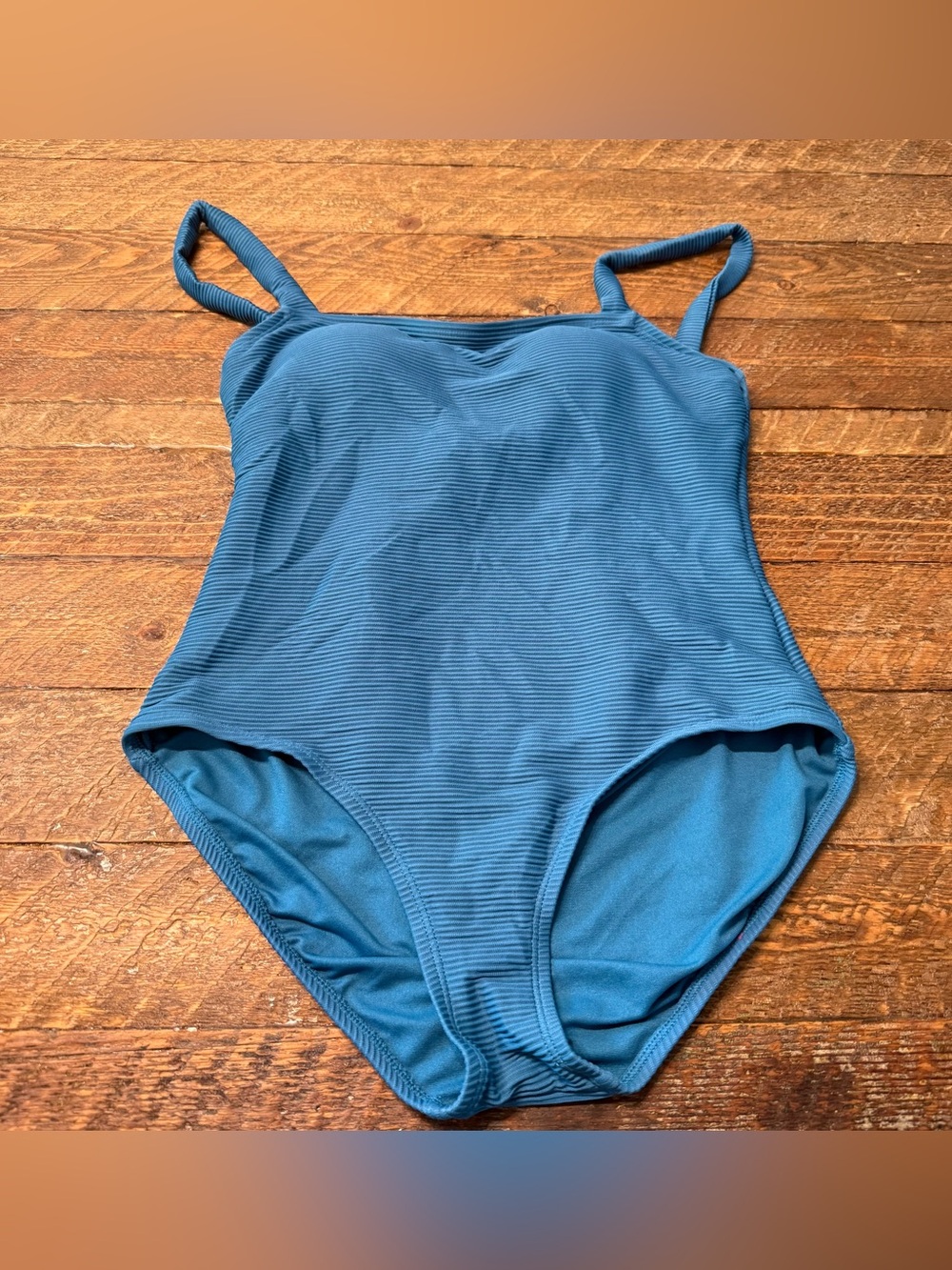 Women’s Kona Sol Blue One-Piece Swimsuit - Classic Solid (Size M)